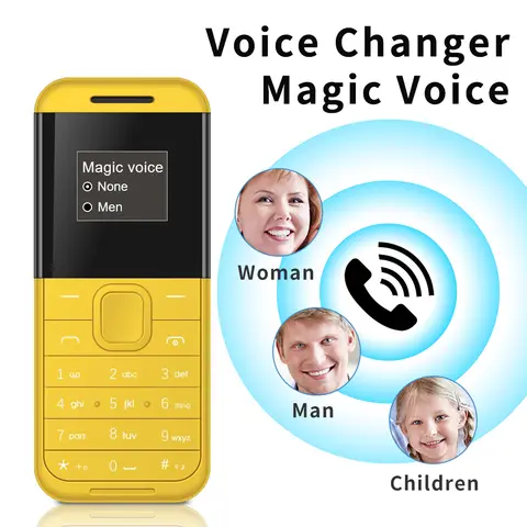 SERVO BM222 Super Mini Mobiltelefon 2 SIM-kort Bluetooth Uppringare Magic Voice Automatisk Samtalsinspelare 2G Små Knappar Backup Mobiltelefon 8 best sales telefon med knappar - №6