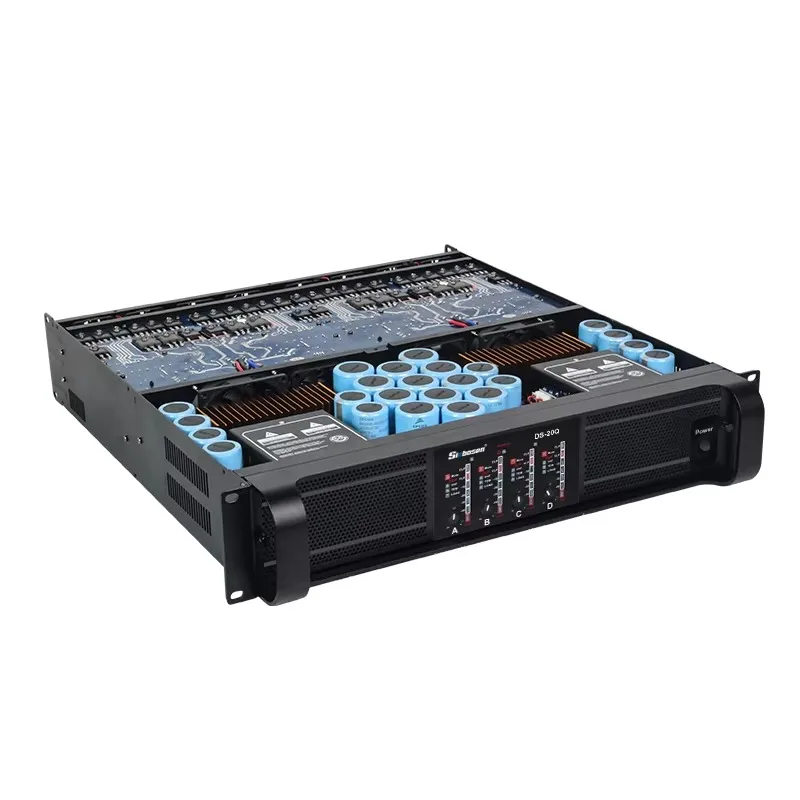 Power amplifier class TD stereo subwoofer amplifier outdoor 4 channels 4000 watts