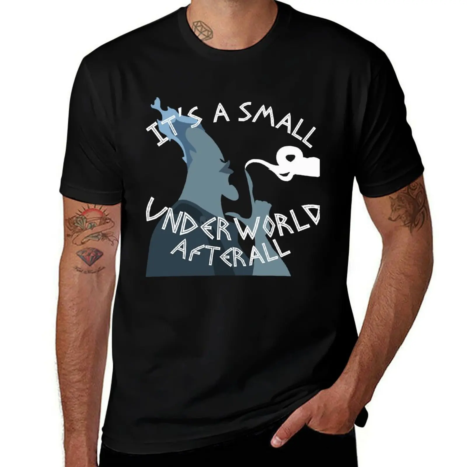 

Hades' Inspired Underworld T-Shirt oversize t-shirts man blue lock tshirts personalised men clothes
