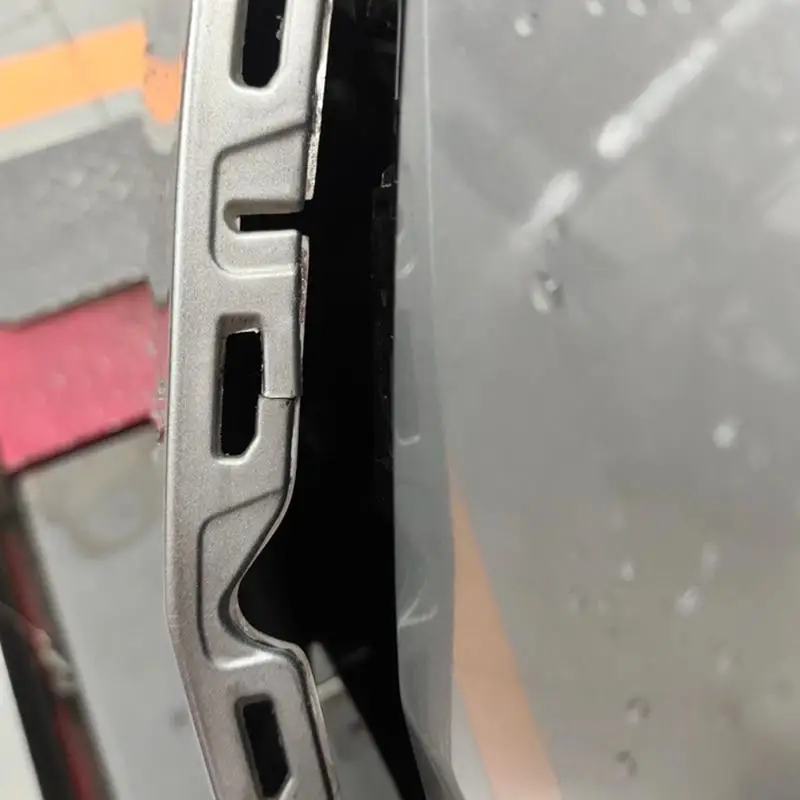 【CR】2Pcs Front Bumper Repair Metal Plate Buckle Quick Install Perfect Match for 3rd Gen GK5 2014-2020 Car Repair Accessories
