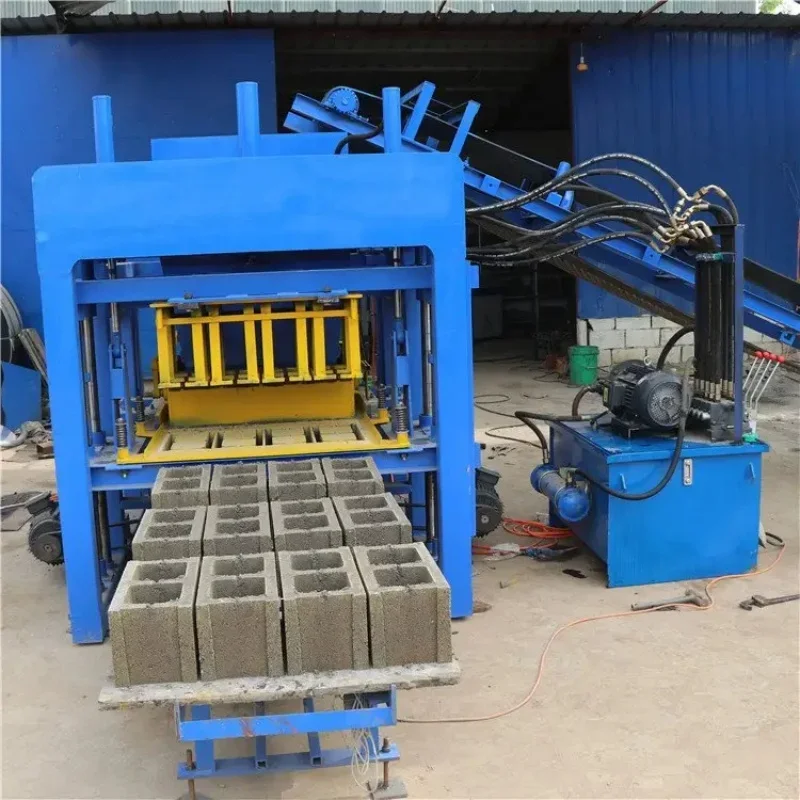Factory Direct Sale Soil Brick Machine Making Automatic Brick Making Machine Clay plastic brick making machine cement eta banane