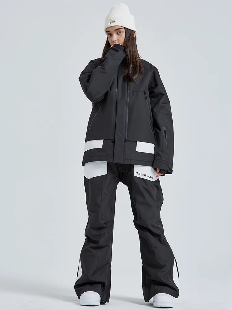 MUTUSNOW 2025 New Ski Suit Unisex Waterproof Windproof Thermal Snow Jacket And Pants Set for Couples Outdoor Winter Sports - Image 3