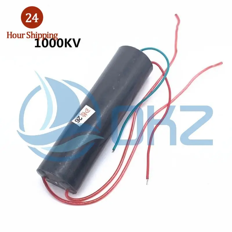 1000000V DC 3.7V-7.4V to 1000KV Boost Step up High-voltage Generator Ignition Coil Pulse Power Module Igniter Transformer