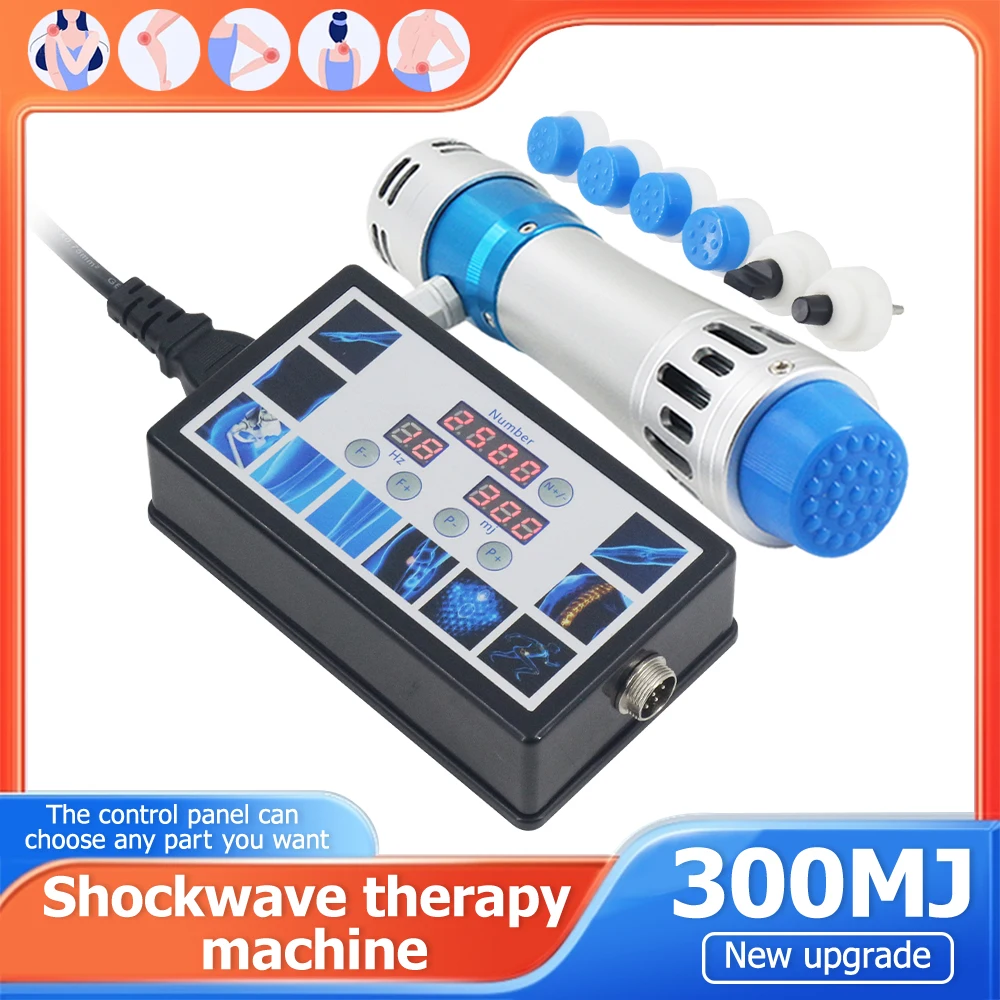 Shockwave Therapy Machine New For ED Treatment Massage Tools Pain Removal Body Relaxation Massager 300MJ Professional Shock Wave