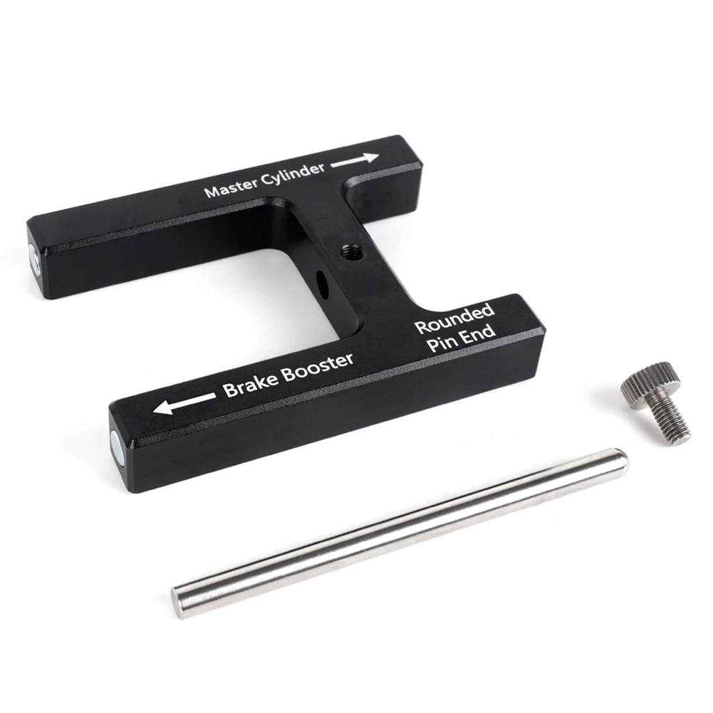 Brake Booster Push Rod Adjustment Tool Cylinder Length Gauge For Accurate Depth Measurement Aluminum Alloy Auto Repair