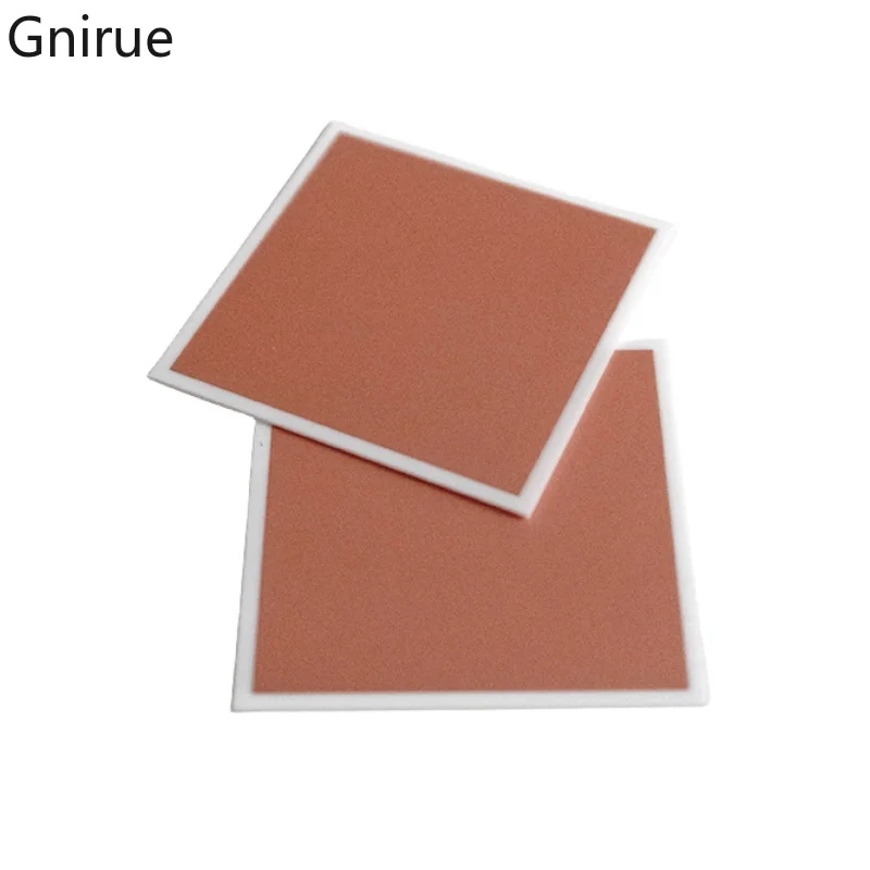 30pcs Customized DBC DPC Board with Double-sided Copper Coated Alumina Ceramic 40mmx55mm/25mmx25mm Ceramic Substrate