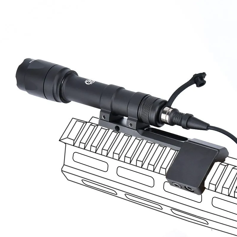 Wadsn M600C linterna táctica Picatinny 20mm LED caza - imagen 2