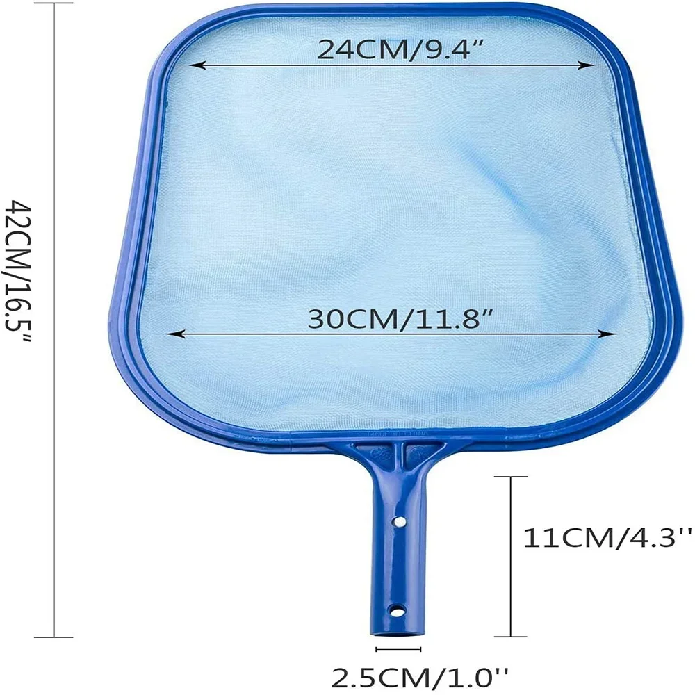 لوازم تنظيف حمام السباحة، شبكة إطار شبكي رفيع من أوراق حمام السباحة/شبكة أوراق شجر تنظيف حمام السباحة #2