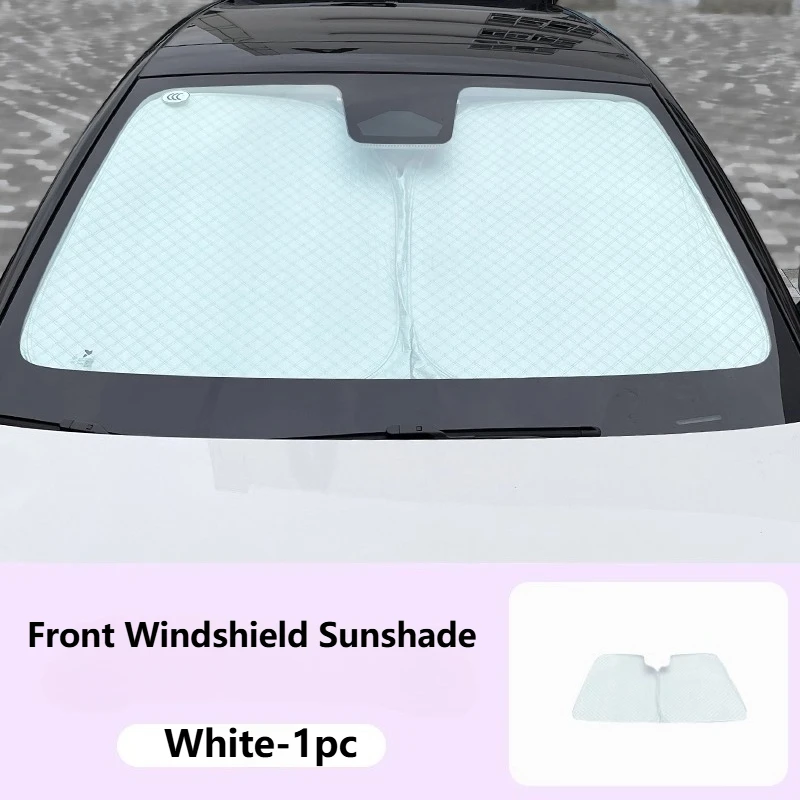 Car Front Windshield Sunshade Sunroof Roof Sun Protection Heat Insulation Modification White Accessories for NIO Firefly