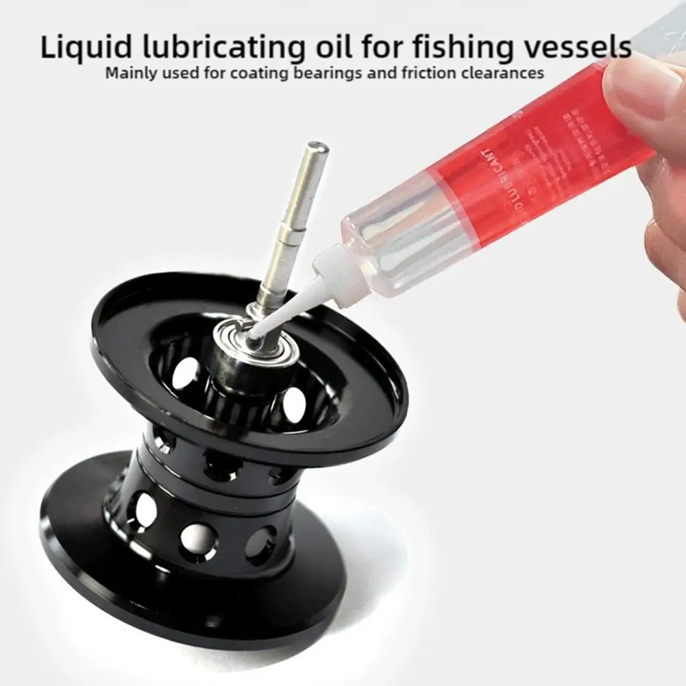 Protective Grease (20ml) + Lubricant Oil For Fishing Reel Bearing Maintenance Oil Fishing Tool