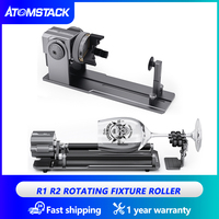 ATOMSTACK R1R2 Upgraded Rotary Clamp for Cups Ring Jewelry Compatible 95% Laser Engraving Machine Ortur Neje Twotress