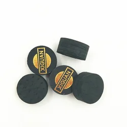 5pcs Pool Cue Tips 14mm Billiard Heads Tips M Hardness 5 Layers Baked Leather Billiard Accessories