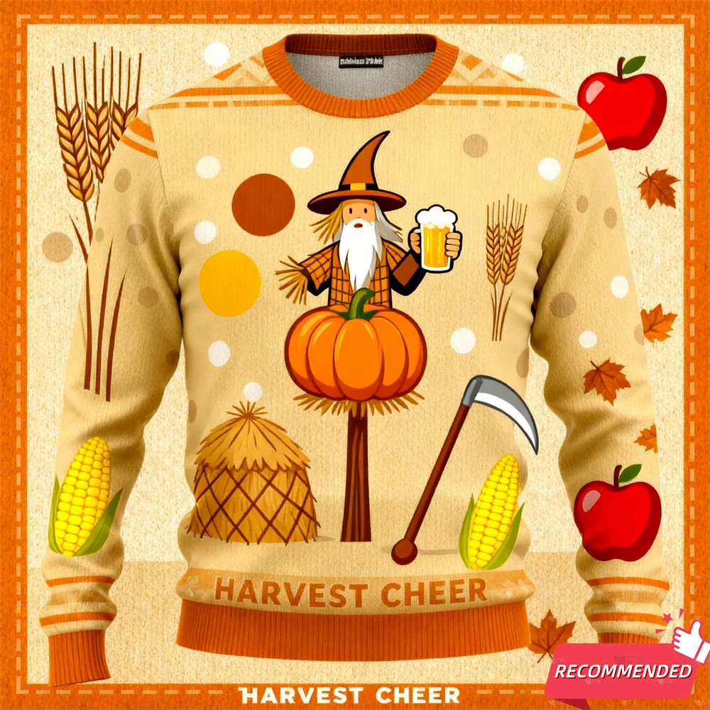 مضحك الحيوان البقرة القبيح عيد الميلاد سترة 2026 الزنجبيل رجل البيرة ثلاثية الأبعاد طباعة عيد الميلاد كوكي المرأة البلوزات البلوز للجنسين سترة #3