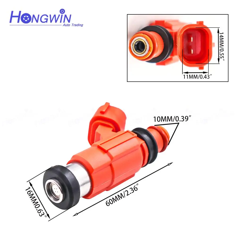 4PCS MD319791 Fuel Injector Nozzle Wire For Chevrolet Tracker Chrysler Sebring Dodge Stratus Suzuki Vitara Mitsubishi Eclipse