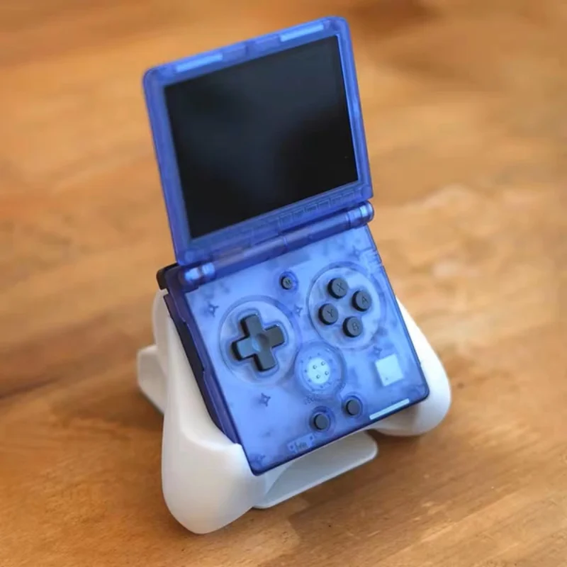 حافظة واقية محمولة لوحدة التحكم في ألعاب Anbernic RG35XXSP RG35XX SP مقبض حامل قبضة شل ملحقات الألعاب