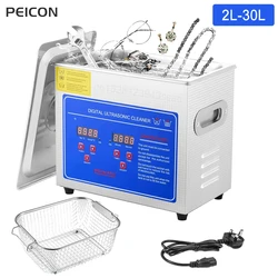 Ultrasonic Cleaner 2L 3L 6L 10L 15L 22L 30L Large Capacity Heated Cleaning Washing Machine Ultrasound Bath For Jewelry Glasses