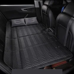 Car Back Seat Sleeping Mattress With Bracket Universal Vehicle Travel Bed Foldable Anti-collision Design Auto Camping Mat