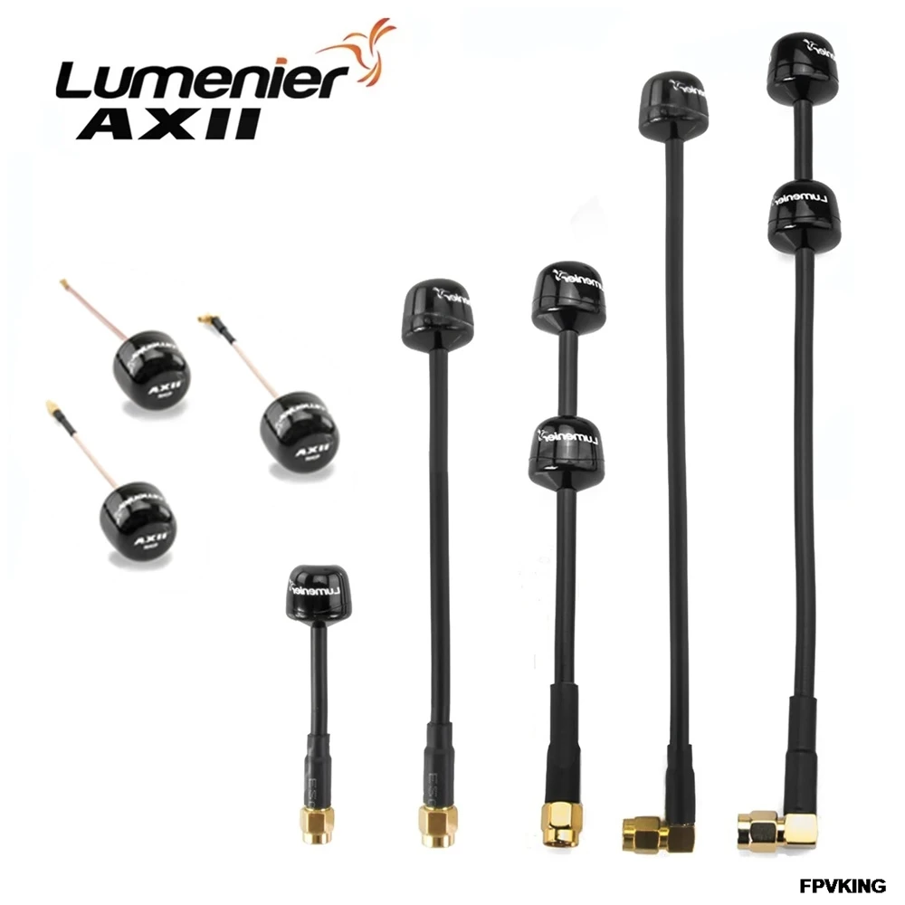 Lumenier AXII 2 Double Long Range 5.8GHz 2.2dBi Gain FPV Antenna RHCP for Fatshark EV200D FPV Goggles FPV RC Racing Drone Models