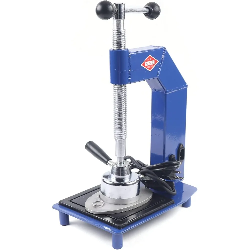 

110V US Plug AJD-1 Tire Vulcanizing Machine-0-15Min Timing Constant Temperature,Iron&Aluminum,4000Lbs Pressure,80mm Heating Head