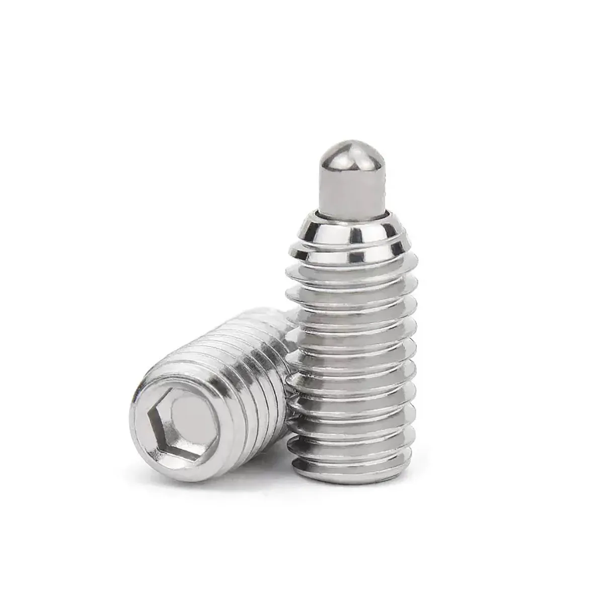 304 Stainless Steel Ball Set Screw/Spring Ball Head Plunger/Spring Telescopic Pin M4M5M6M8M10M12