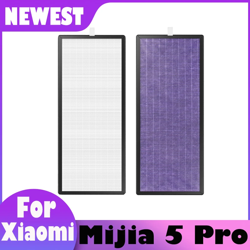 For Xiaomi Air Purifier Mijia 5 Pro Filter Replacement Standard Version Enhanced Version Combine Hepa with Carbon Filter