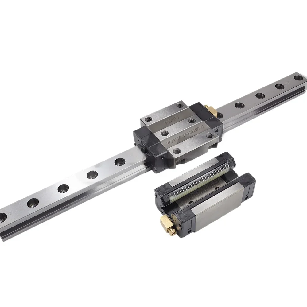 

CNC Complete Linear Sliding x y z Stage Axis Linear Guide Rail Kit Block Slider For Machine Parts