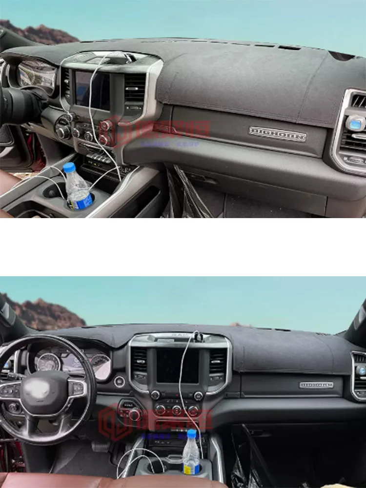 For Dodge RAM Pickup 1500 2500 3500 5500 Dashmat Dashboard Cover Instrument Panel Pad Dash Mat Anti-Dirt Proof Ornaments