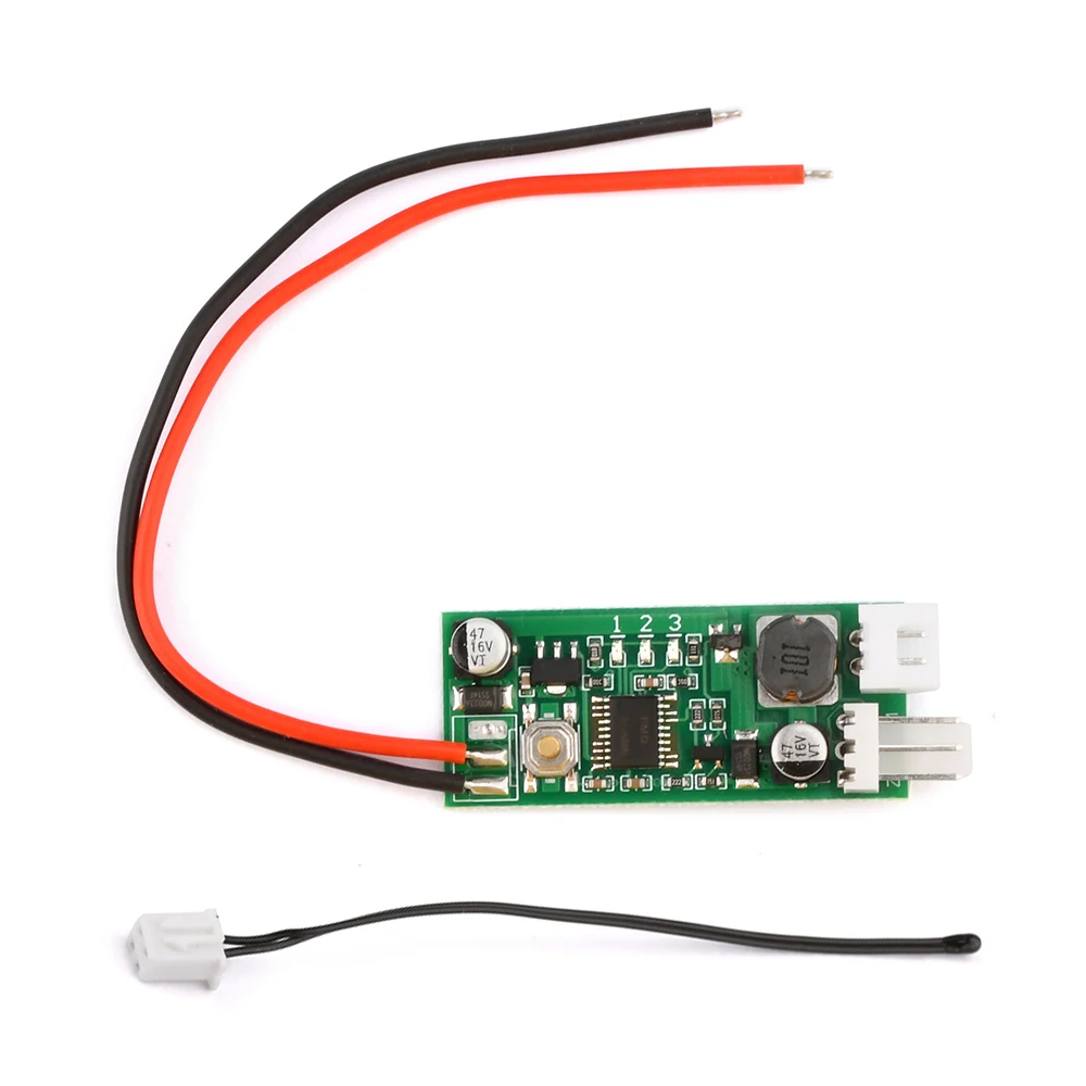 DC 12V 4 Wire PWM Fan Temperature Control Speed Controller Governor Regulator for Computer CPU Fan Cooler Alarm Module Board