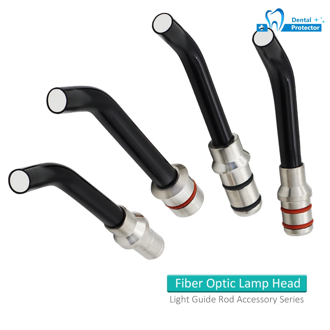 Dental / Fiber Optic / Light Guide Rod / Light Transmission / Lamp Head / Replacement Accessory