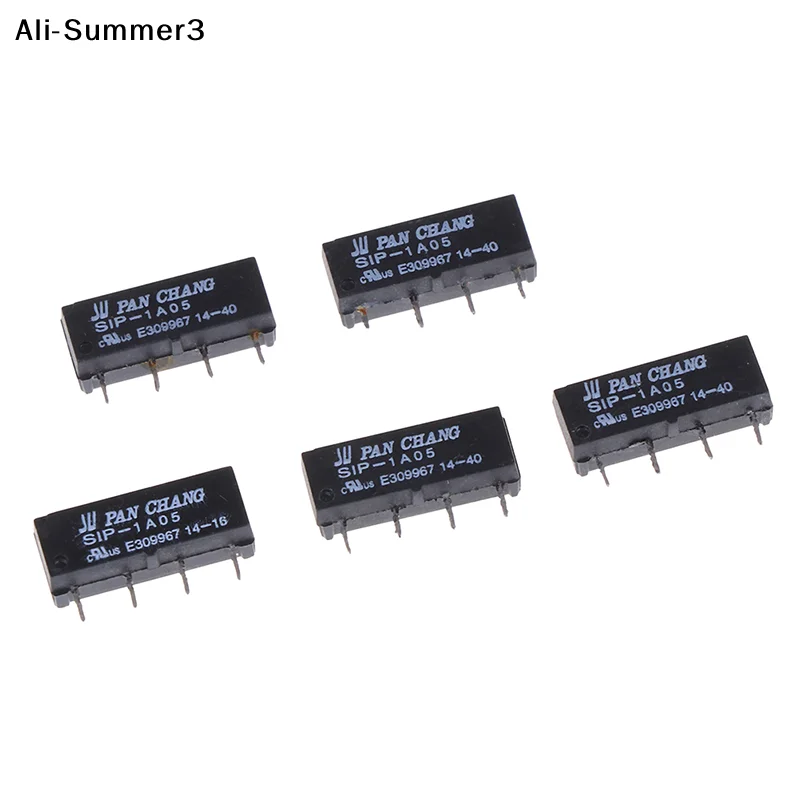 【A3】【R11】5Pcs 2026 New 4pin 5v Relay Sip-1a05 Reed Switch Relay For Pan Chang Relay
