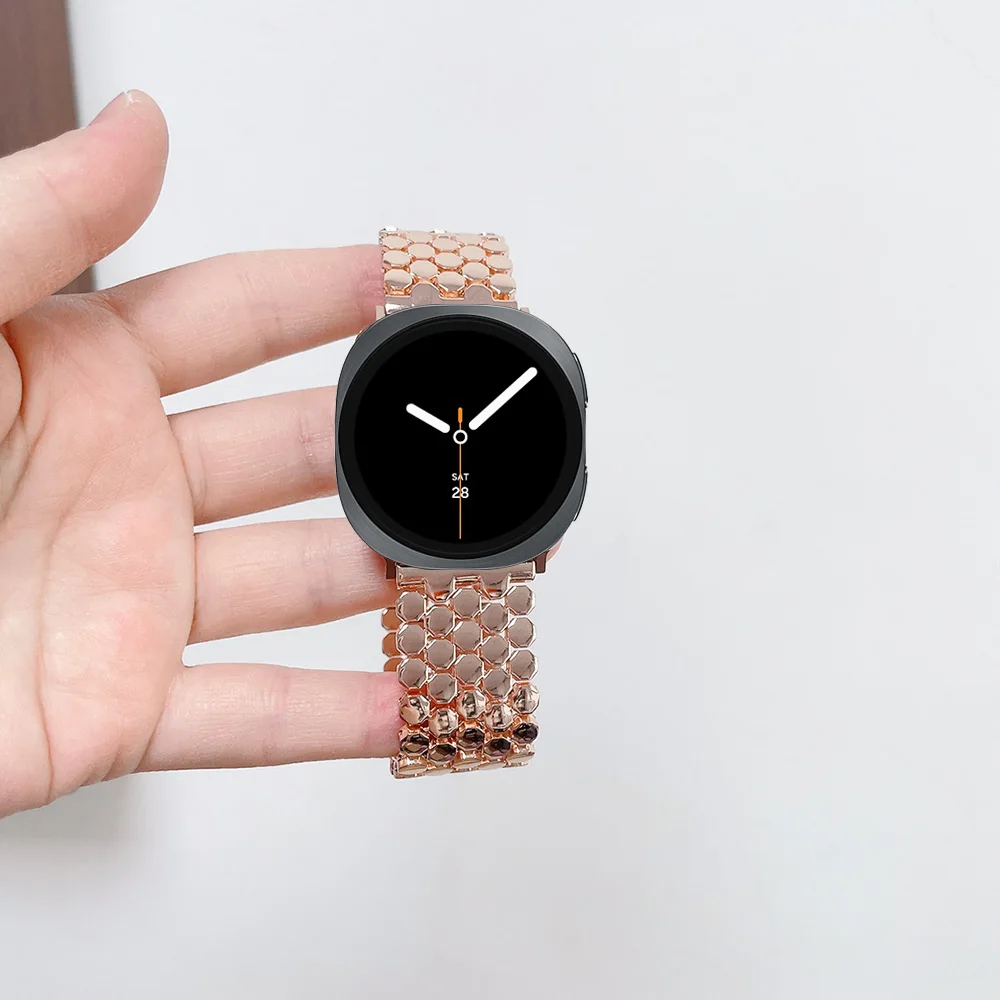 Für Samsung Galaxy Watch 8 8Classic Ultra Armband Metall Wabenarmband Galaxy 8 40mm 44mm 46mm 47MM Band