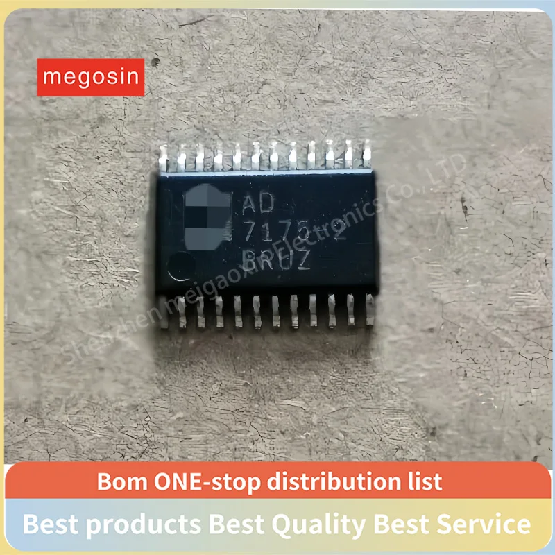 1pcs/lot AD7172-2BRUZ-RL7 AD7172-2BRUZ 7172-2 TSSOP24 Analog-to-digital conversion chip