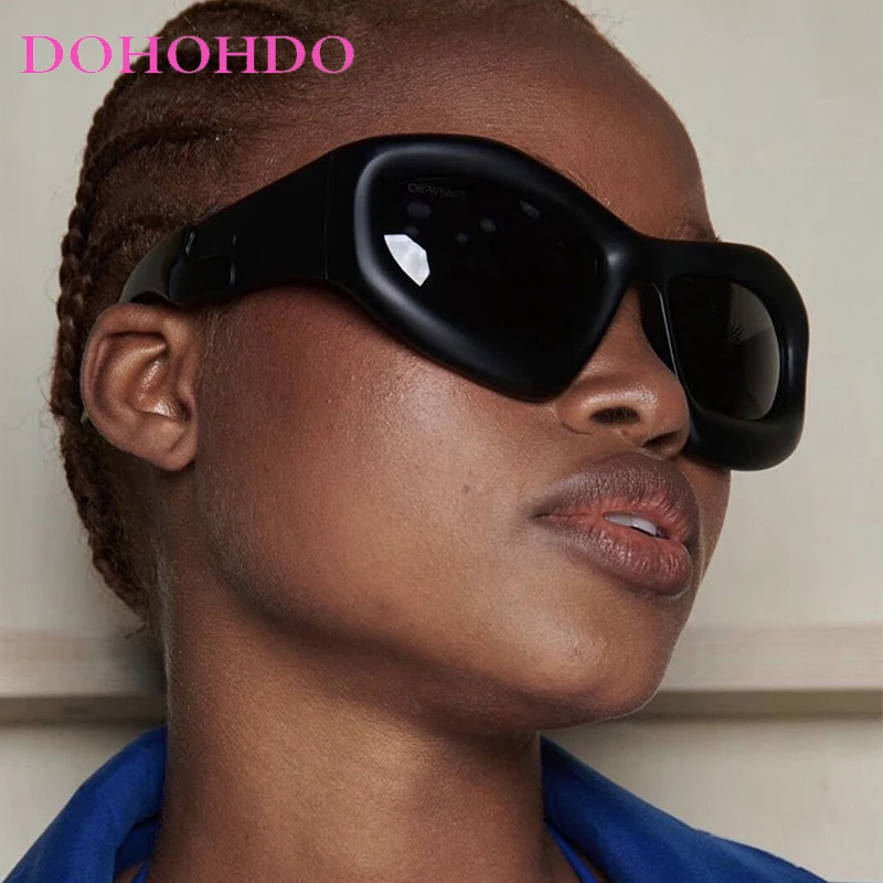 

Big Frame Steampunk Hip Hop Sunglasses For Women Men Vintage Brand Designer Fashion Party Street Photography Sun Glasses UV400