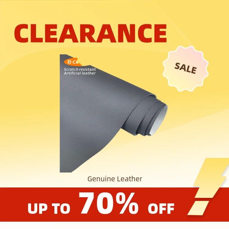 Clearance_0.9mm Soft Artificial Leather With Self-adhesive Adhesive Repair Leather Sofas, Leather Tables And Chairs DIY Crafts P