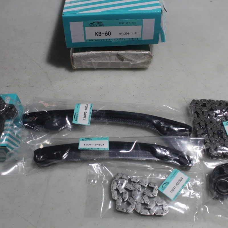 HR12DE Timing Chain Kit for nissan Note Micra Hatchback 1.2l 2011-2016 HR12DE Engine 13028-1kt0a 13070-ed010 KB-60