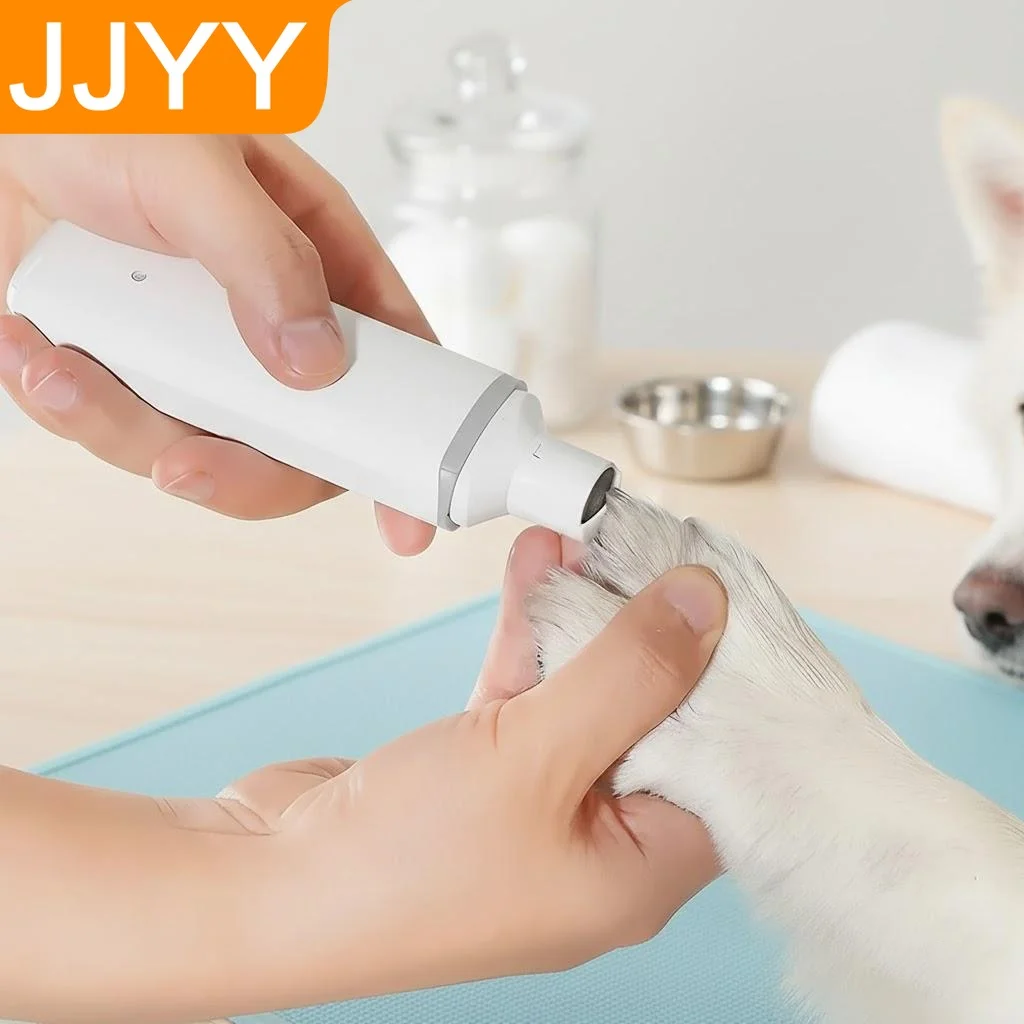 

Перезаряжаемая электрическая машинка для стрижки когтей для собак и кошек, бесшумный полировщик-триммер