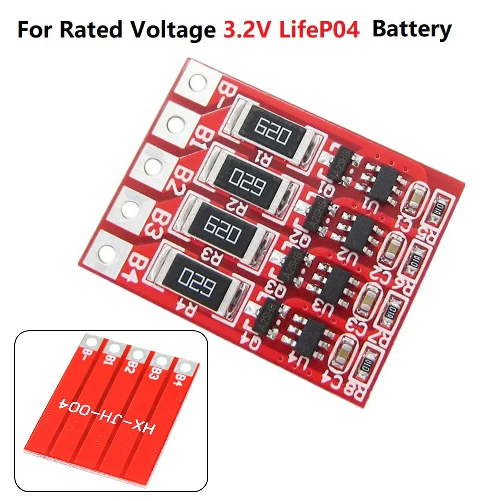 4S 12,8 В LiFePO4 Защитная плата литий-железовой батареи с балансировочной платой для номинального напряжения 3,2 В LiFePO4 батареи