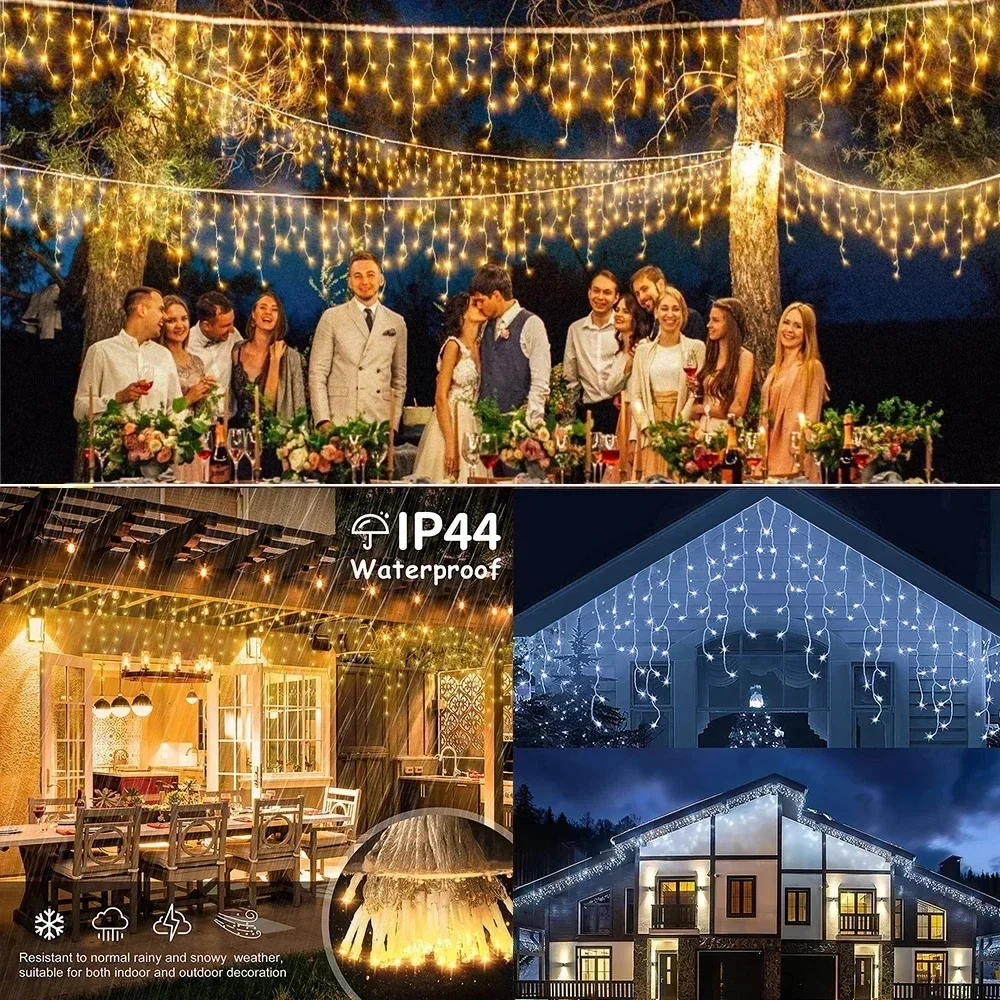 Рисунок 2 - Уличная гирлянда на доме