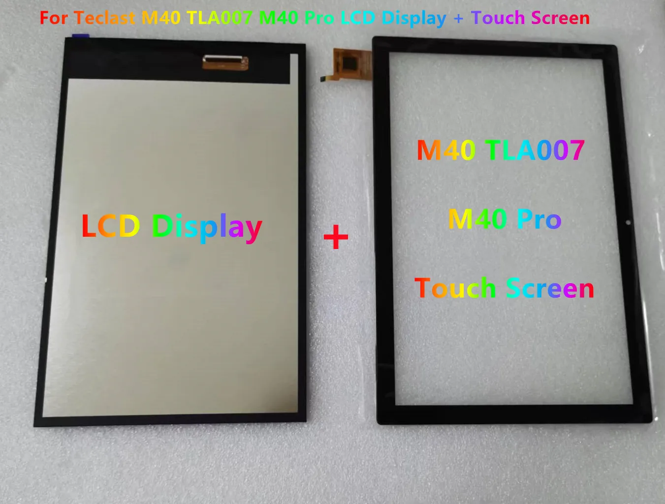 10.1 ''Cal oryginał dla Teclast M40 TLA007 M40 Pro wyświetlacz LCD + testowany montaż digitizera ekranu dotykowego 100%