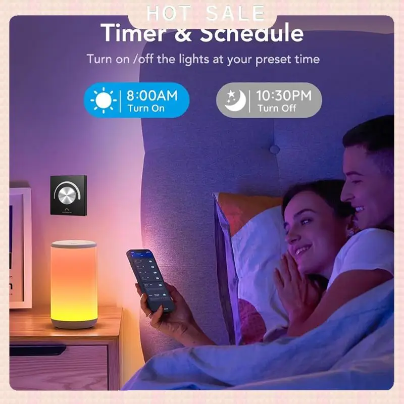 24-Hour Delivery Constant Voltage Rotating Glass Panel Smart Dimmer LED Controller DC 12V 24V WIFI TUYA APP Cloud Enabled