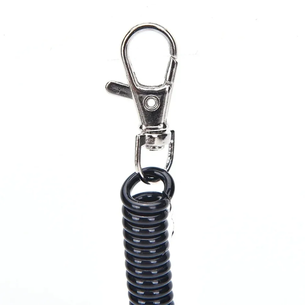 Colorful Plastic Spiral Tension Chain Keychain Set