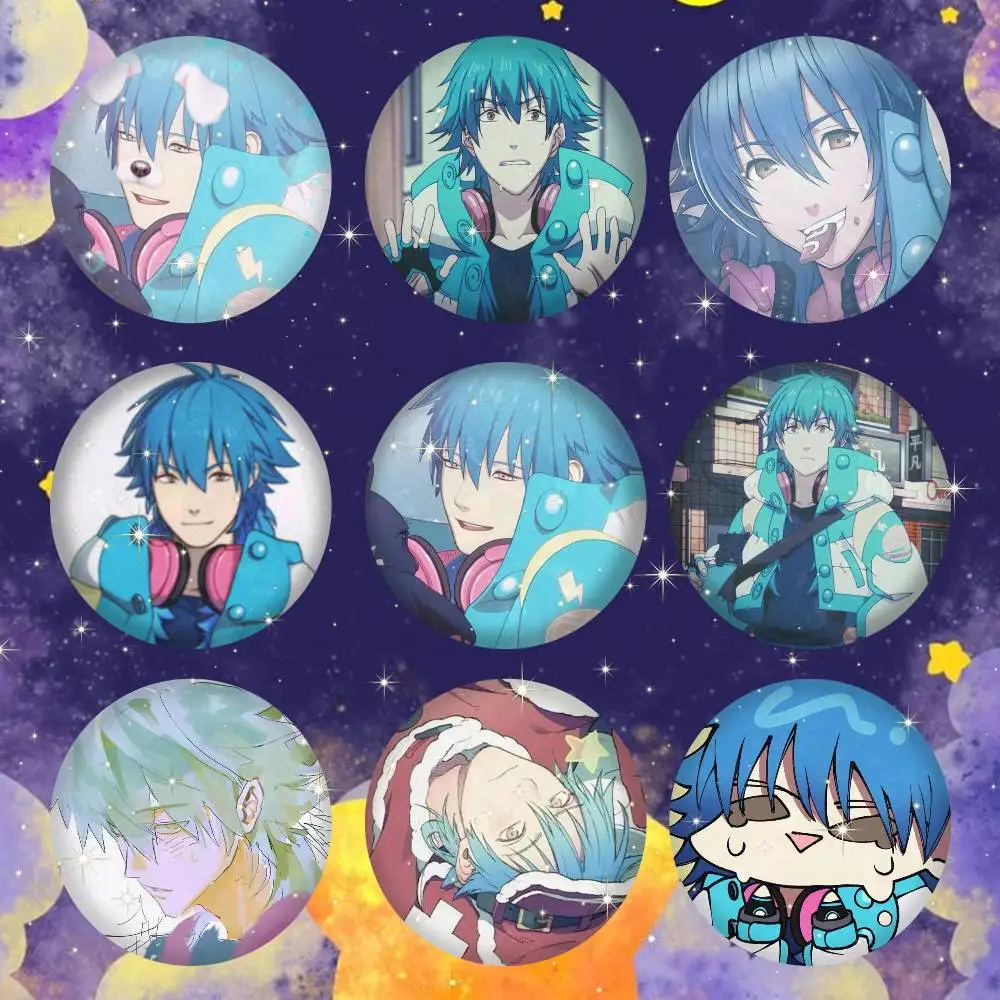 A-a-Aoba Seragaki D-DRAMAtical Art Badge Button Round Creative Pin Brooch Badge Bag Decor Accessories Fans Collect Friends Gifts