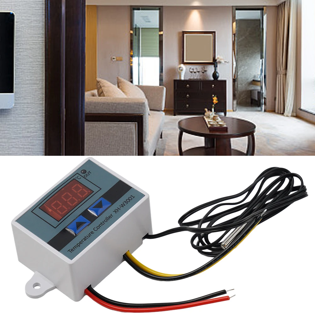 Heater Temperature Heating Thermostat Digital Solar Water Simple Operation Temperature Switch Home Improvement