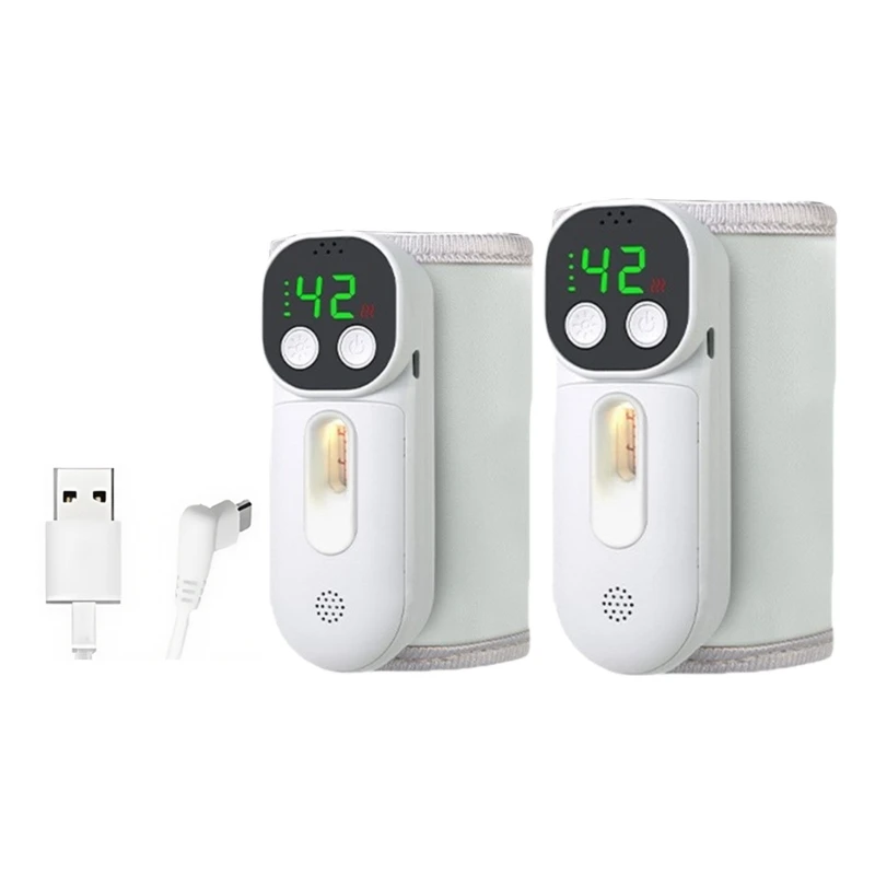 J15U Aquecedor leite para bebê sem fio aquecimento rápido tampa portátil 10000mAh Bateria