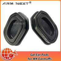 ARM NEXT Gel Ear Cushions compatible with Walkers Razor Electronic Hearing Protection Headphones Tactical Anti-noise Earmuffs