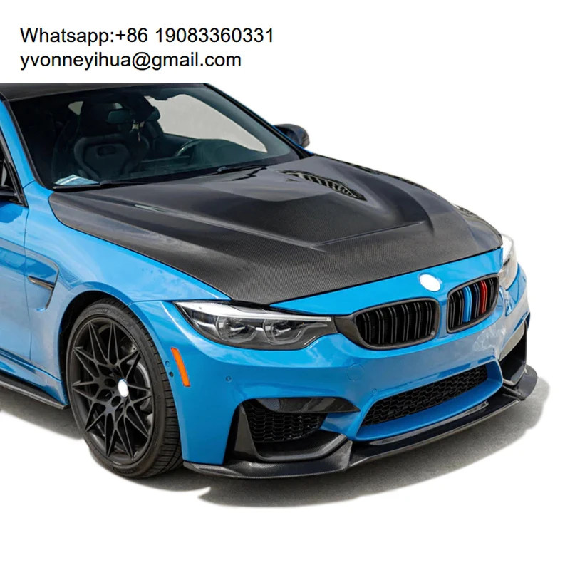 

Carbon Fiber Car Engine Hoods For Bmw F80 M3 F82 F83 M4 GTS Style Front Engine Hood Bonnet