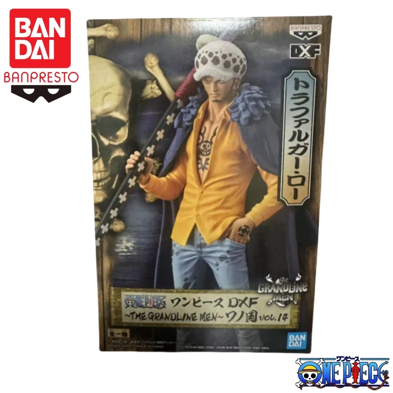 

In Stock Bandai Original One Piece Banpresto Trafalgar D Water Law Anime Merchandise Action Figure Figurine 100% Genuine Model