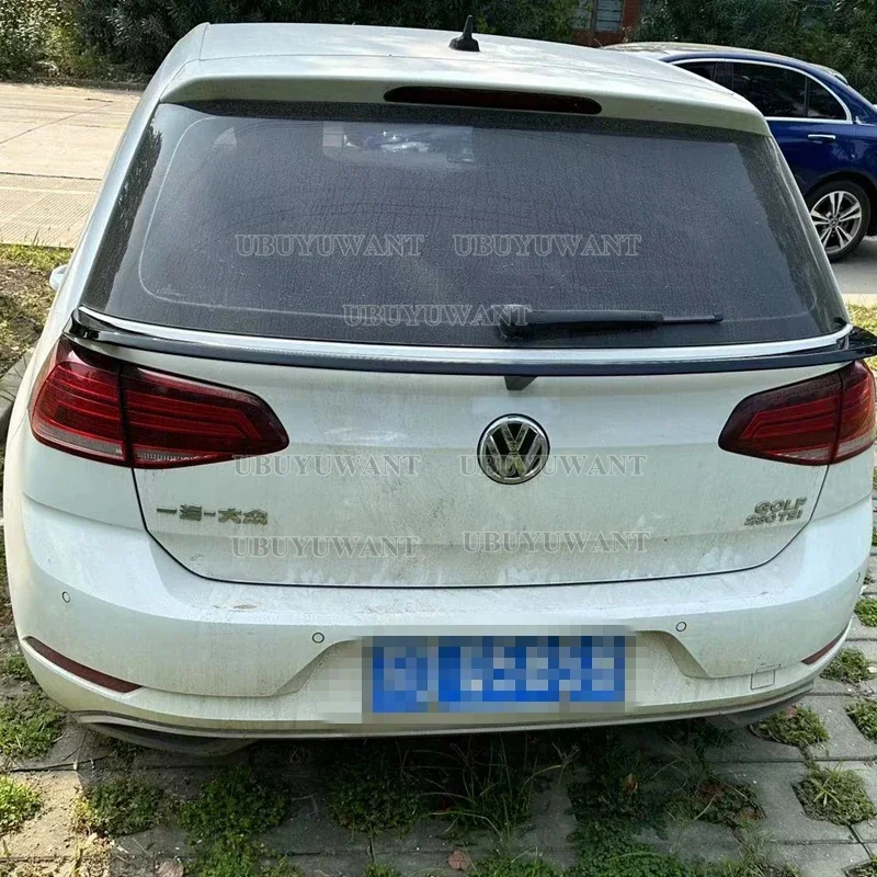 For Volkswagen GOLF 7 MK7 2014-2018 Spoiler Rear MIDDLE Spoiler For VW Golf 7 ABS MIDDLE Spoiler (Not Suit For GTi And R)