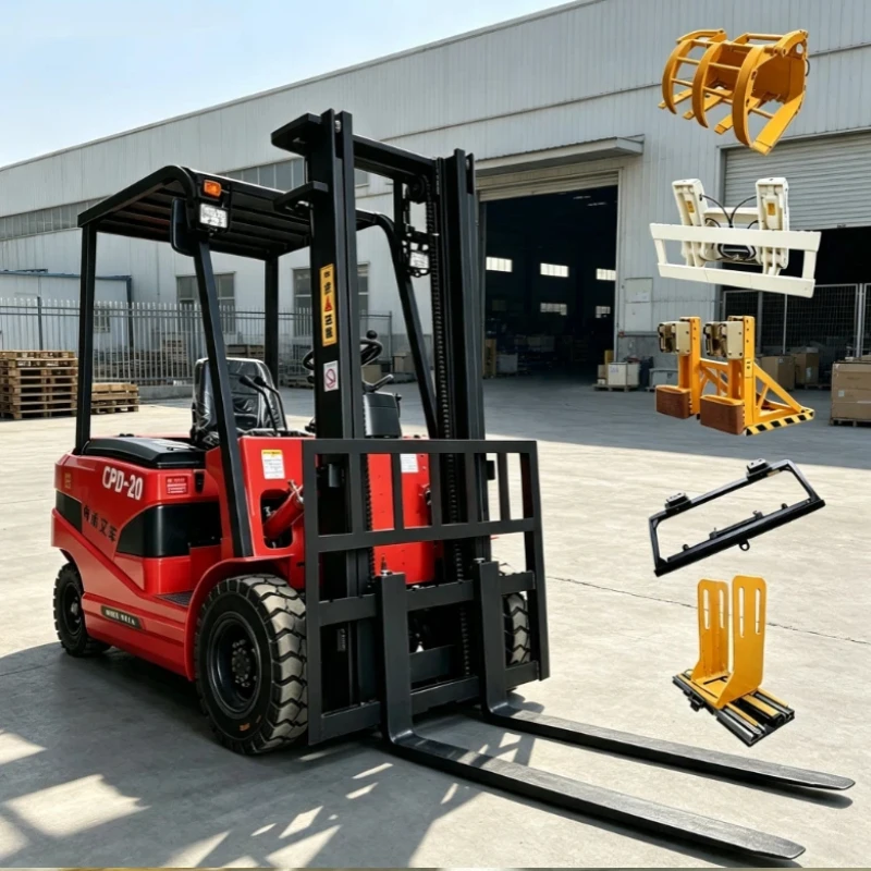 Customized Lithium Powered Compact Mini Forklift Durable Electric Warehouse Forklift For Logistics Loading And Unloading Work