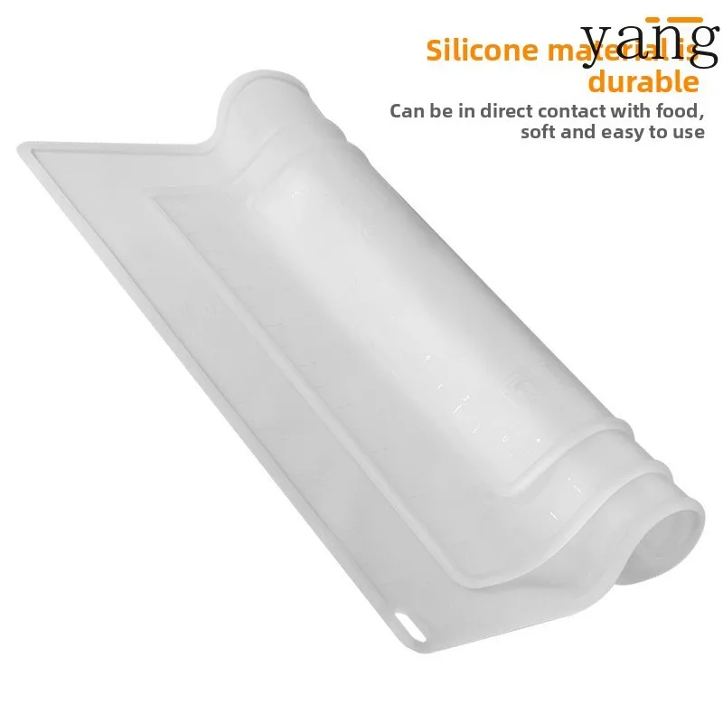 LMM transparent baking pad, rolled and surface pad thickened to increase non-slip baking chopping board